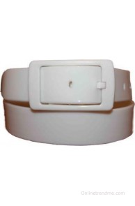 Authority Men, Women Casual White Plastic Belt(White)